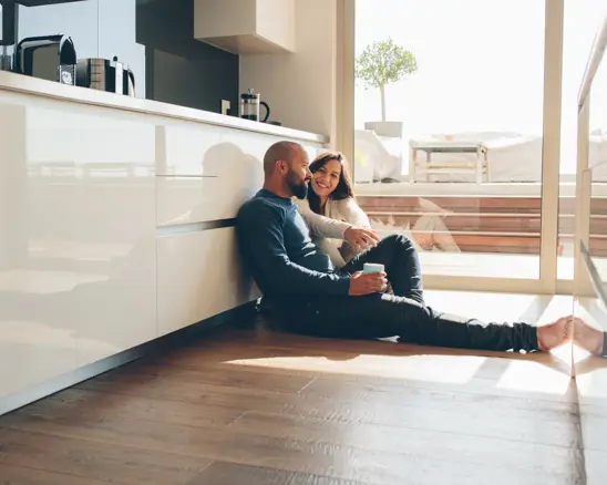 couple at home