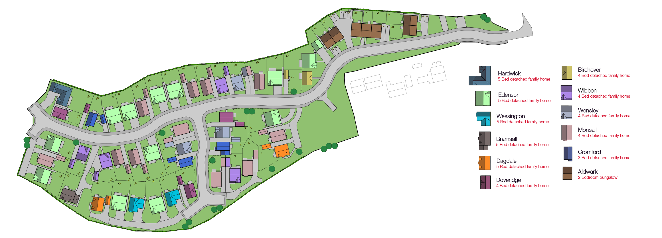 Gongoozlers Site Map With Key